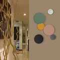 Colorful Round Iron LED Wall Sconce Lamp-Lighting > Wall Lights-casanuva-casanuva