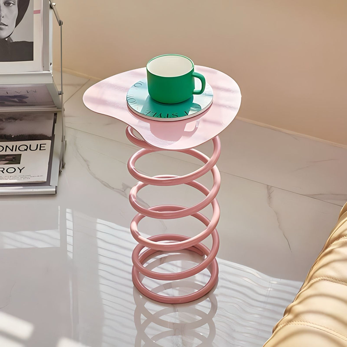 Colorful Spring Mini Table-Furniture > Side Tables-casanuva-casanuva