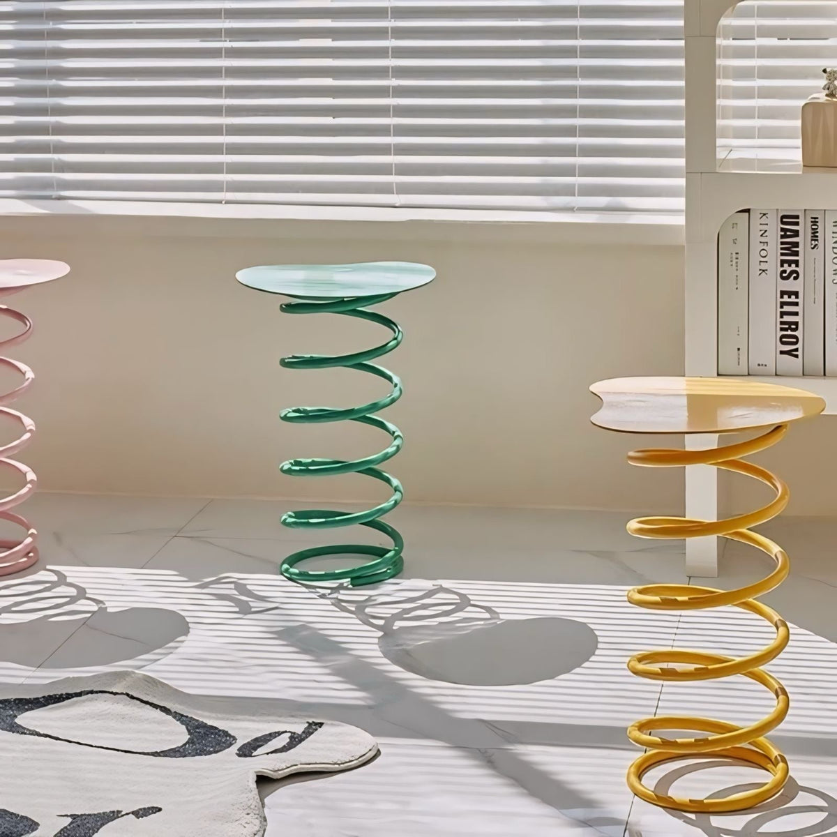 Colorful Spring Mini Table-Furniture > Side Tables-casanuva-casanuva