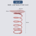 Colorful Spring Mini Table-Furniture > Side Tables-casanuva-Pink-casanuva