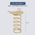 Colorful Spring Mini Table-Furniture > Side Tables-casanuva-goose yellow-casanuva