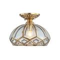 Copper Geometry Ceiling Light Fixture-Lighting > Ceiling Lights-casanuva-casanuva