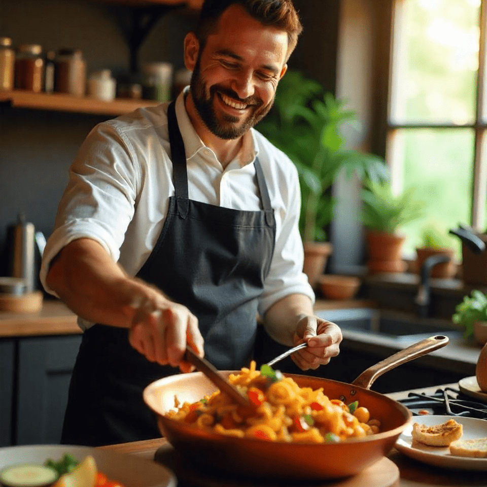 Copper Pan Professional Non-Stick Cookware with Quick Heat Conduction-Kitchen & Dining > Cookware-casanuva-casanuva