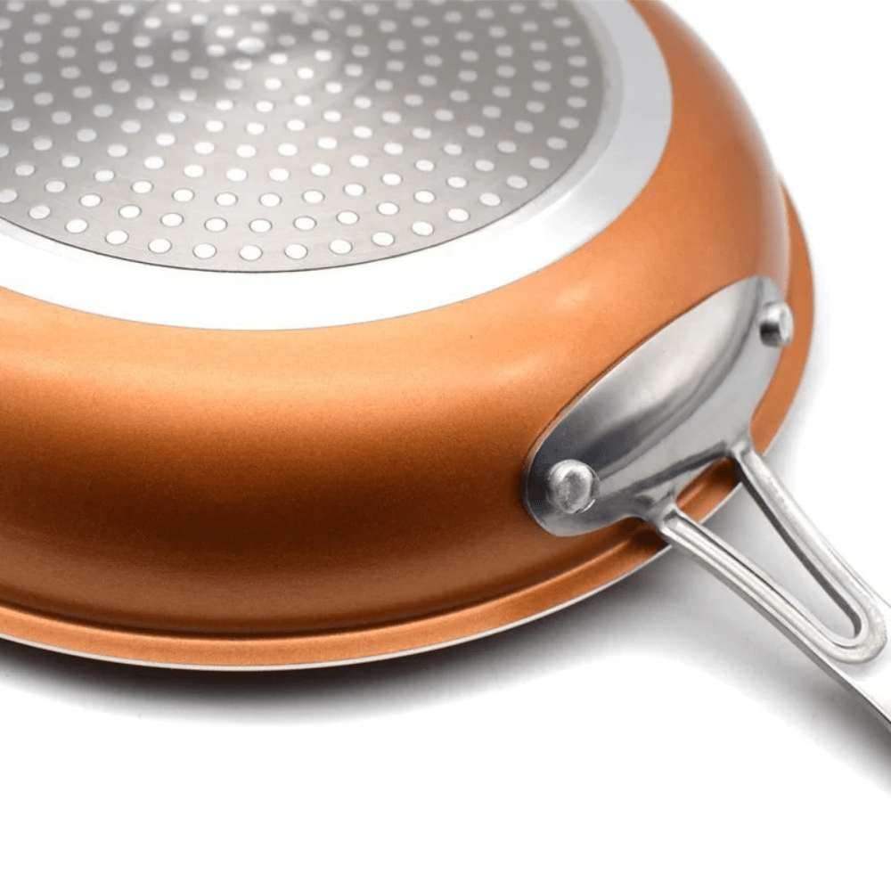 Copper Pan Professional Non-Stick Cookware with Quick Heat Conduction-Kitchen & Dining > Cookware-casanuva-casanuva