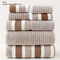 Coral Fleece Bath Towel Set 8-Piece Absorbent Quick-Drying Towels-Bedding & Bath > Bath Towels-casanuva-casanuva