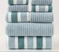 Coral Fleece Bath Towel Set 8 Pieces Soft Quick Dry Towels-Bedding & Bath > Bath Towels-casanuva-Green-casanuva