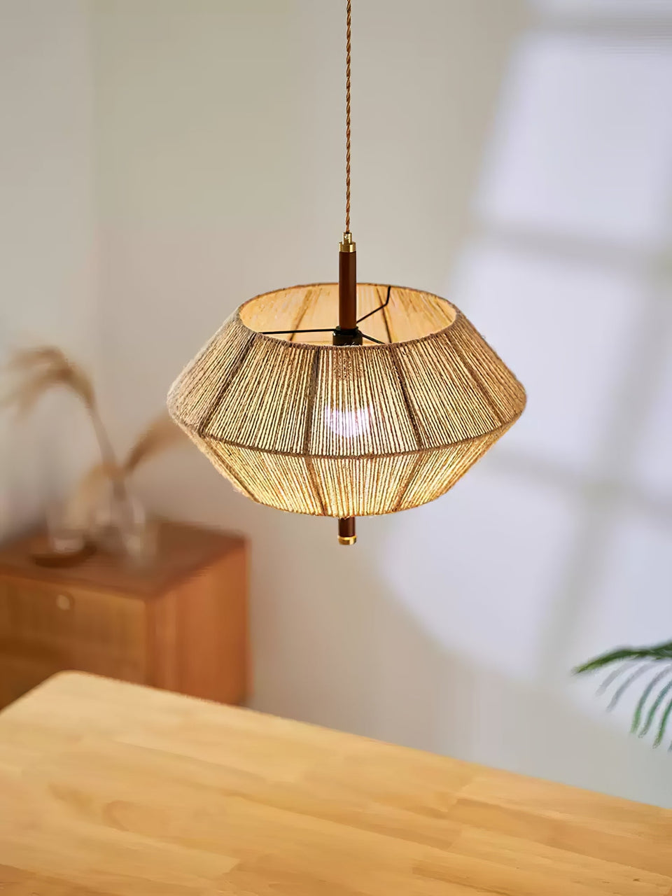 Corded Pendant Light with Adjustable Length-Lighting > Pendant Lights-casanuva-casanuva