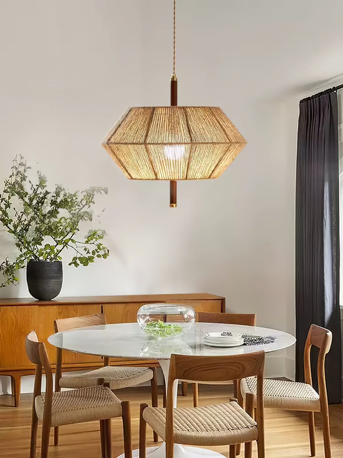 Corded Pendant Light with Adjustable Length-Lighting > Pendant Lights-casanuva-casanuva
