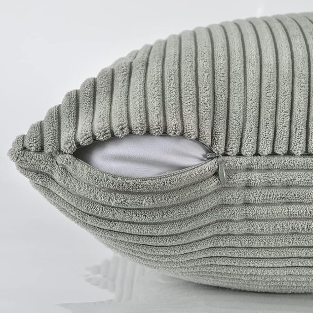 Corduroy Cushion Cover Rustic Texture-Covers & Textiles > Cushion Covers-casanuva-casanuva