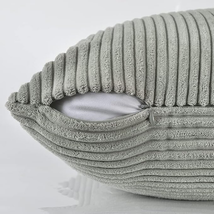 Corduroy Cushion Cover Rustic Texture-Covers & Textiles > Cushion Covers-casanuva-casanuva