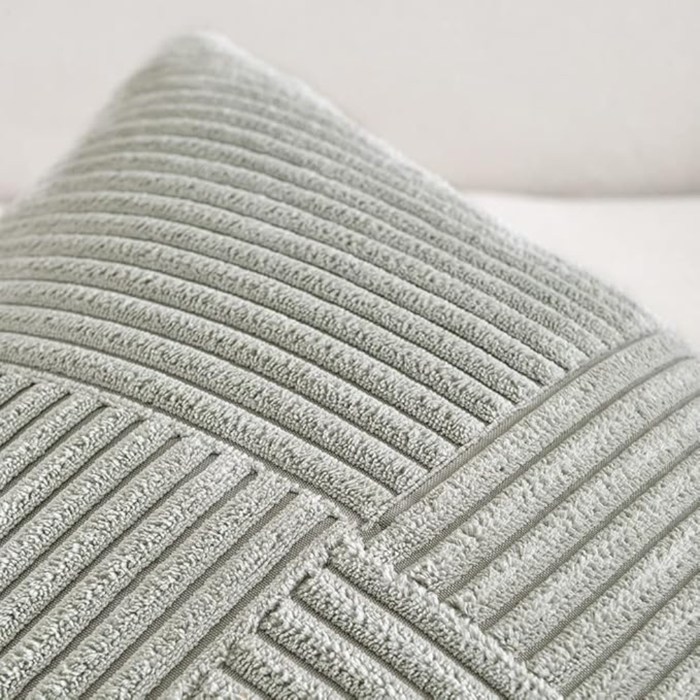 Corduroy Cushion Cover Rustic Texture-Covers & Textiles > Cushion Covers-casanuva-casanuva