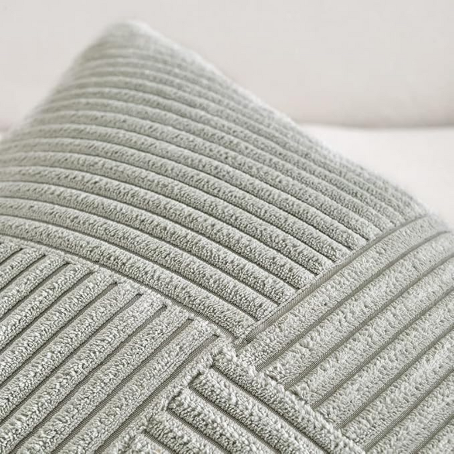 Corduroy Cushion Cover Rustic Texture-Covers & Textiles > Cushion Covers-casanuva-casanuva