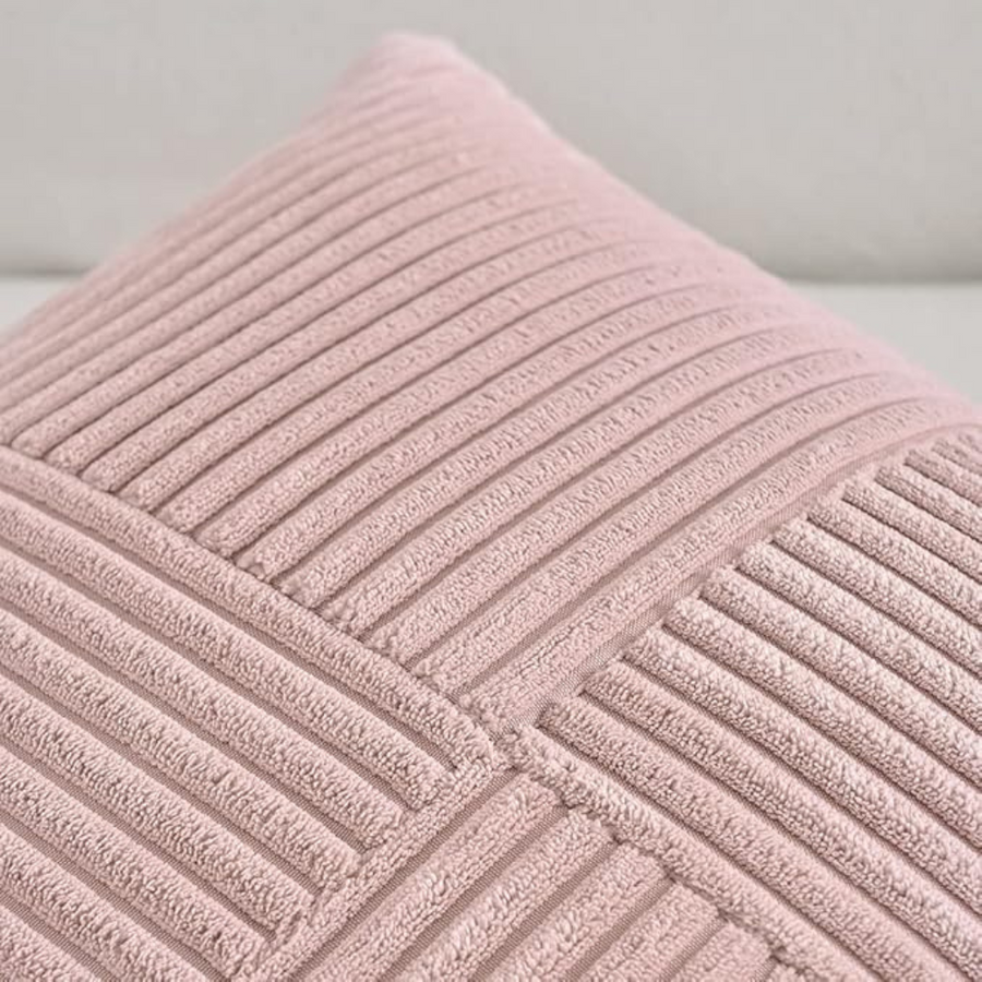 Corduroy Cushion Cover Rustic Texture-Covers & Textiles > Cushion Covers-casanuva-casanuva