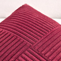 Corduroy Cushion Cover Rustic Texture-Covers & Textiles > Cushion Covers-casanuva-casanuva