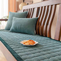 Corduroy Sofa Cover Washable Plush Comfort Protector-Covers & Textiles > Sofa Covers-casanuva-Forest Green-27.6"x27.6"-casanuva