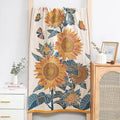 Cotton Bath Towel Savanna Bloom Design-Bedding & Bath > Bath Towels-casanuva-casanuva