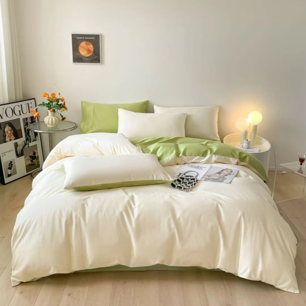 Cotton Duvet Cover Set 3 Pieces-Bedding & Bath > Bedding Sets-casanuva-casanuva