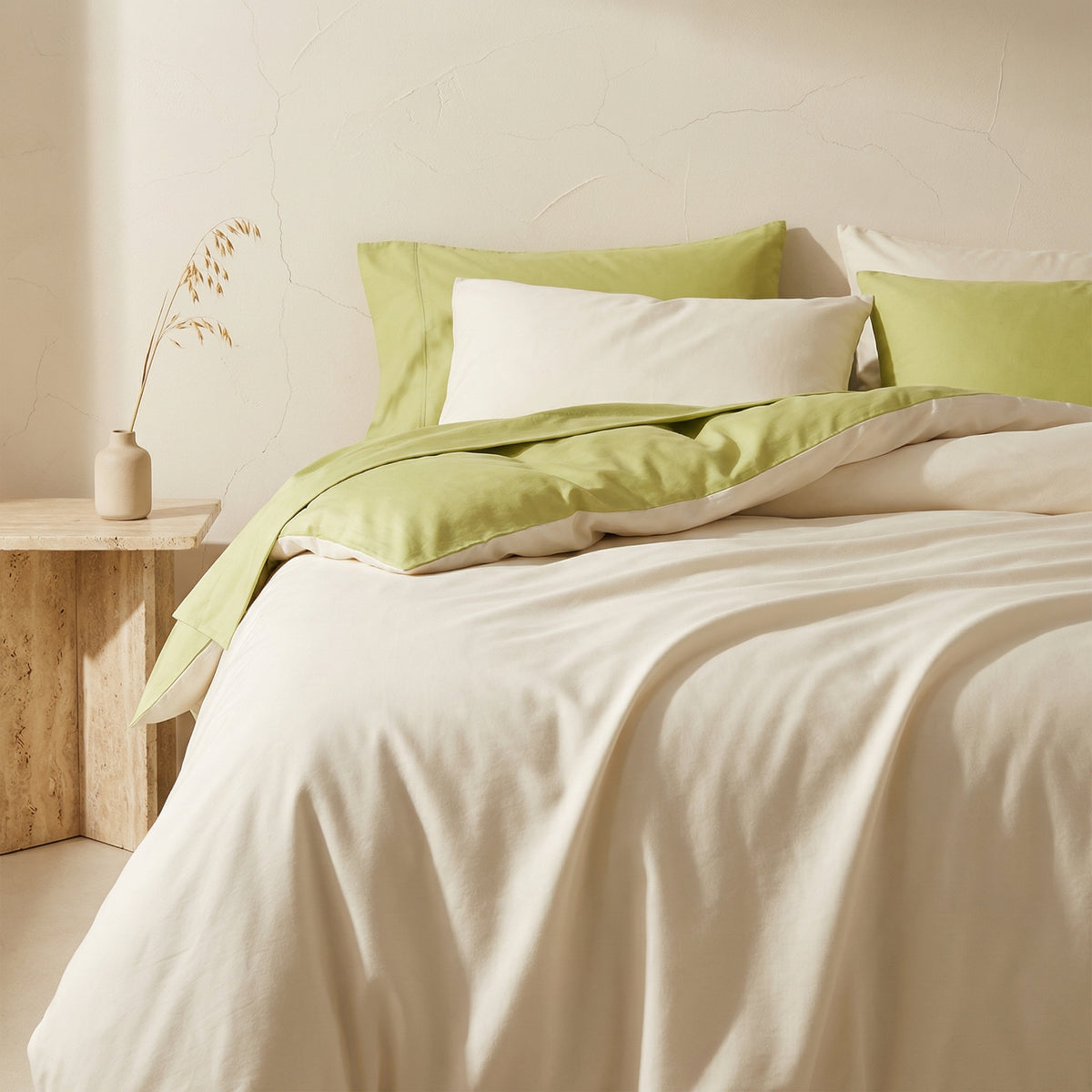 Cotton Duvet Cover Set 3 Pieces-Bedding & Bath > Bedding Sets-casanuva-casanuva