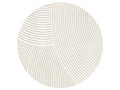 Cowhide Rug with Geometric Pattern-Rugs & Mats > Area Rugs-casanuva-80x80cm-casanuva
