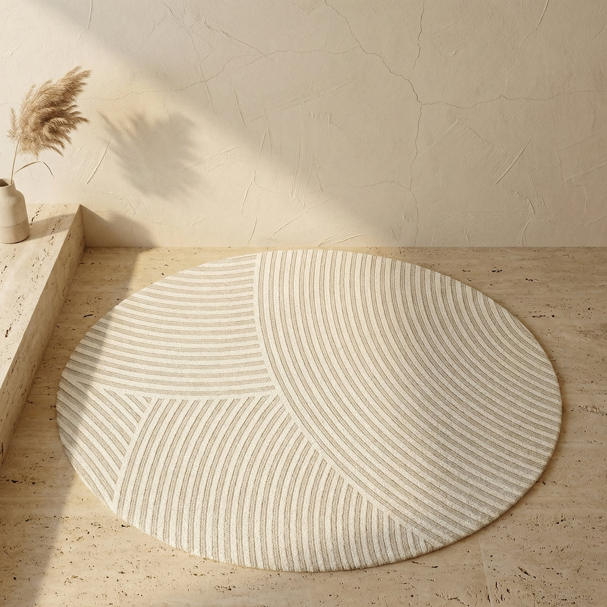 Cowhide Rug with Geometric Pattern-Rugs & Mats > Area Rugs-casanuva-casanuva