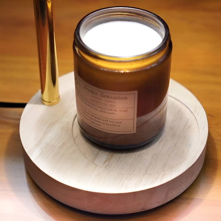 Crystal Art Deco Candle Warmer Lamp-Home Decor > Decorative Accessories-casanuva-casanuva