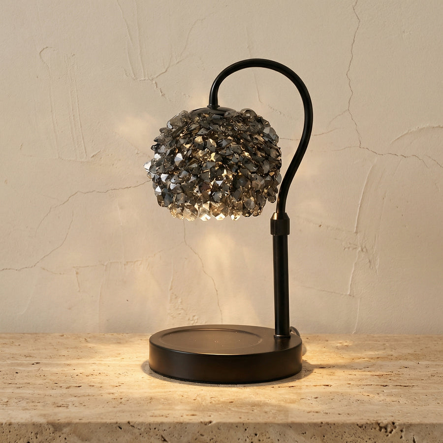 Crystal Art Deco Candle Warmer Lamp-Home Decor > Decorative Accessories-casanuva-casanuva