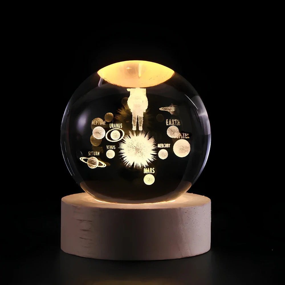 Crystal Ball with Luminous Glow-Lighting > Ambient Lighting-casanuva-Astral Voyage-casanuva