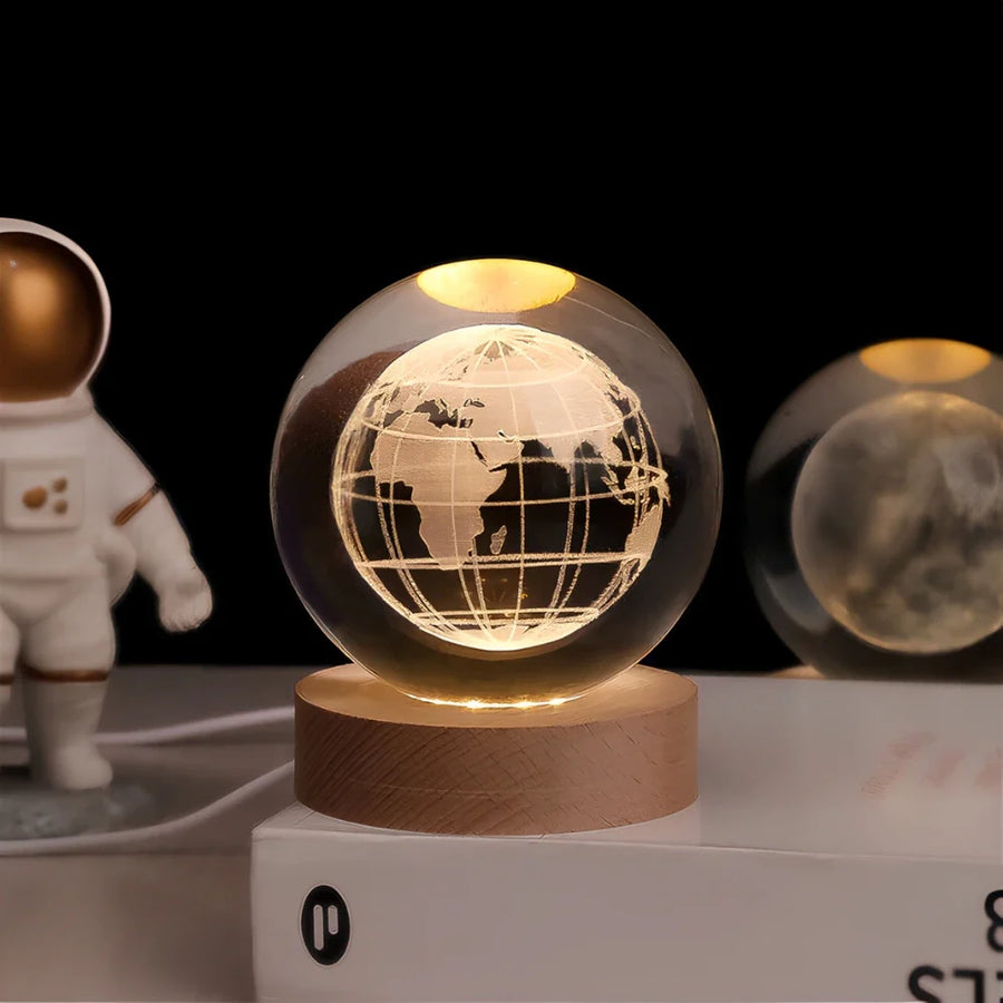 Crystal Ball with Luminous Glow-Lighting > Ambient Lighting-casanuva-Earth-casanuva