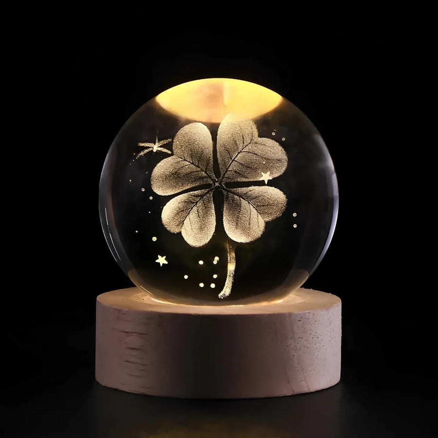 Crystal Ball with Luminous Glow-Lighting > Ambient Lighting-casanuva-Lucky Charm-casanuva