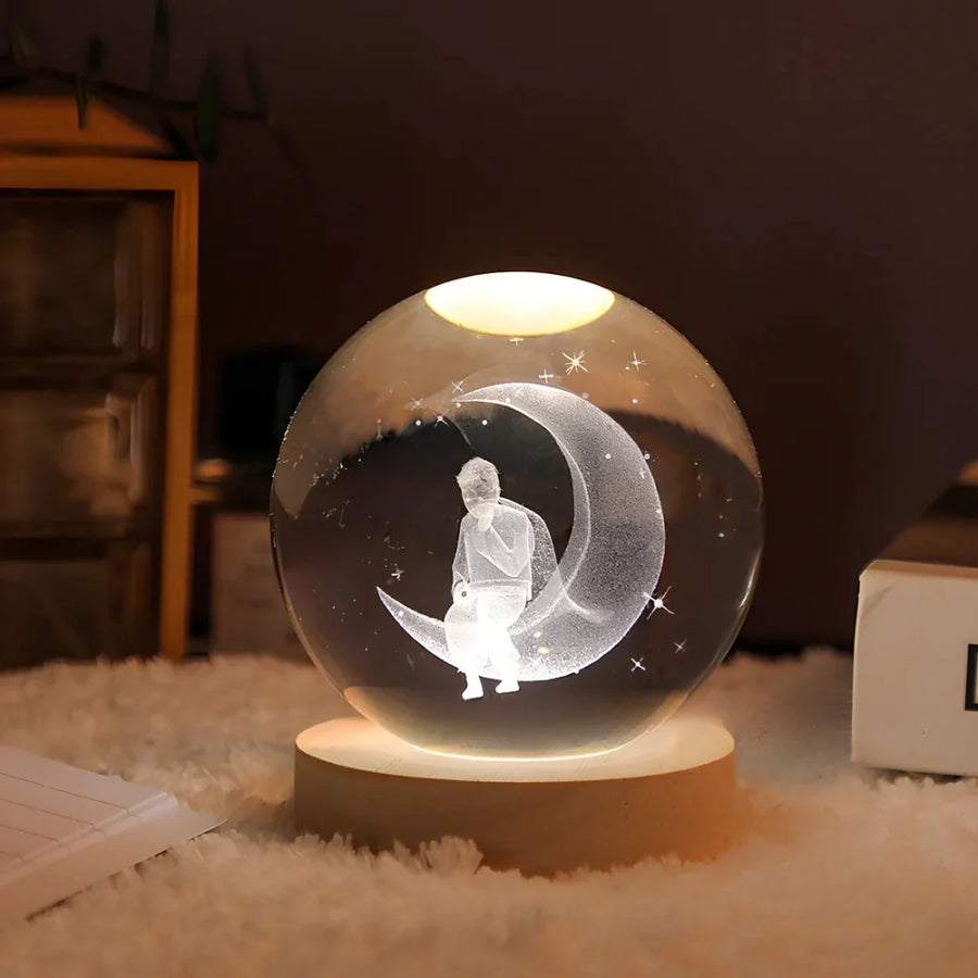 Crystal Ball with Luminous Glow-Lighting > Ambient Lighting-casanuva-Man in the Moon-casanuva