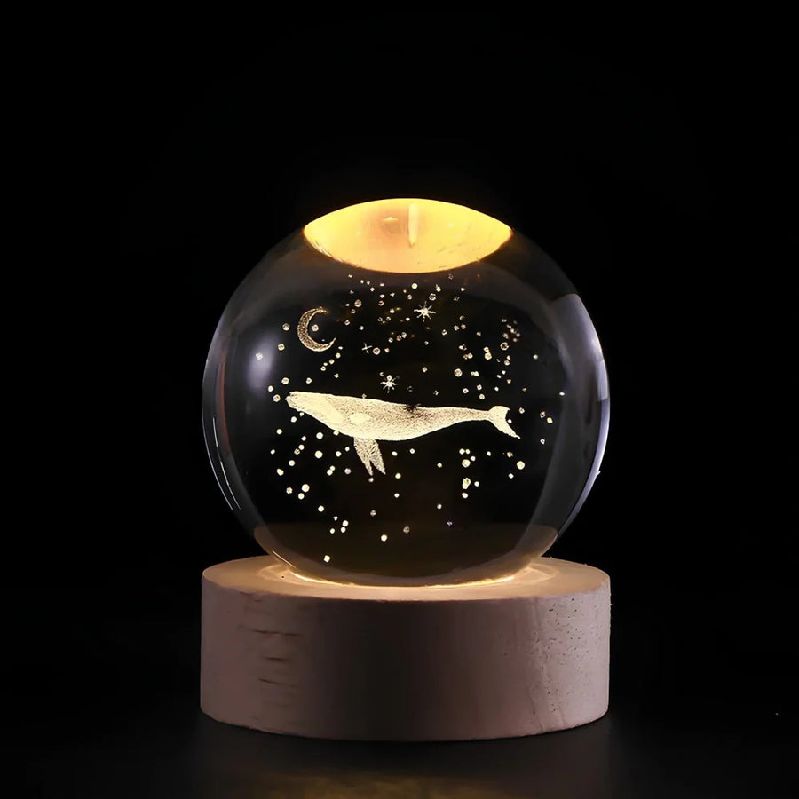 Crystal Ball with Luminous Glow-Lighting > Ambient Lighting-casanuva-Whale-casanuva