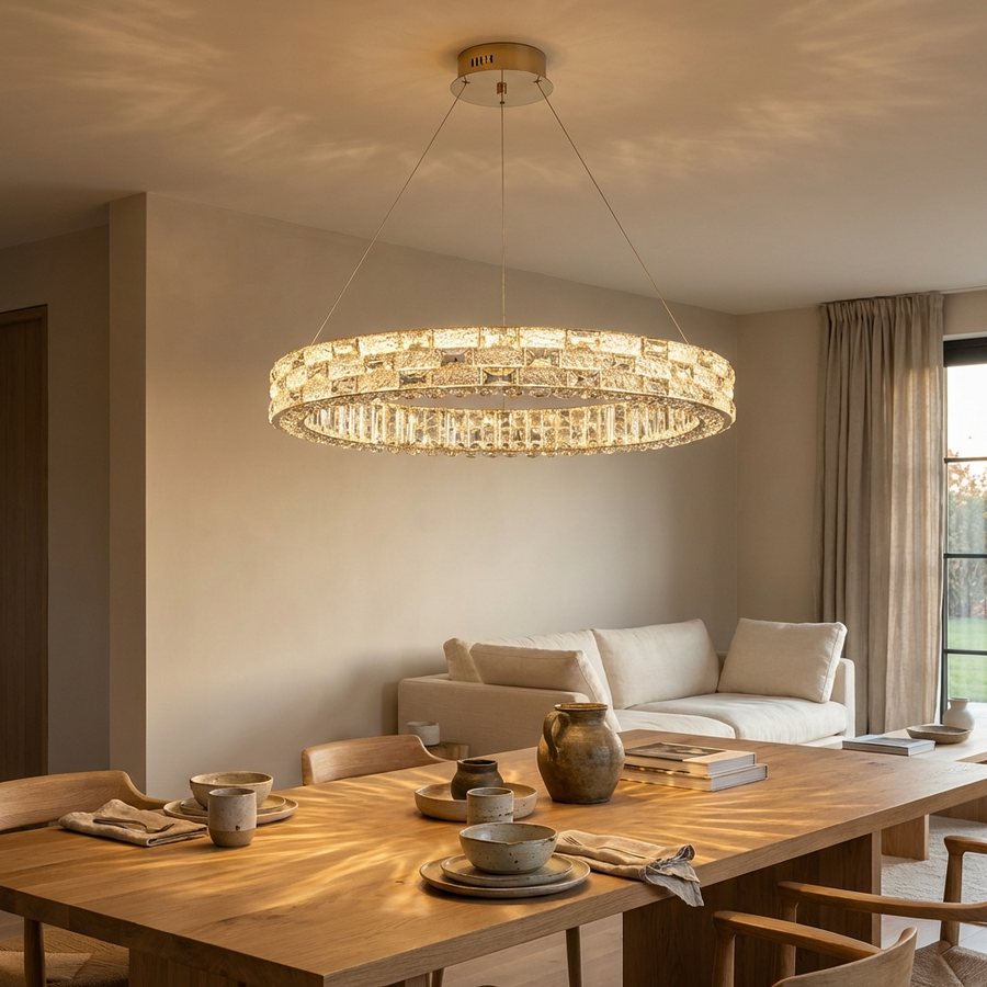 Crystal Chandelier-Lighting > Chandeliers & Pendant Lights-casanuva-casanuva