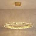 Crystal Chandelier Luxury Villa Design-Lighting > Chandeliers & Pendant Lights-casanuva-40cm-Warm Light-casanuva