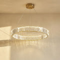 Crystal Circular Hanging Chandelier-Lighting > Chandeliers & Pendant Lights-casanuva-casanuva