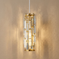 Crystal Pendant Light Modern Design-Lighting > Chandeliers & Pendant Lights-casanuva-Gold-casanuva