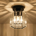 Crystal Semi Flush Ceiling Light for Hallway-Lighting > Ceiling Lights-casanuva-casanuva