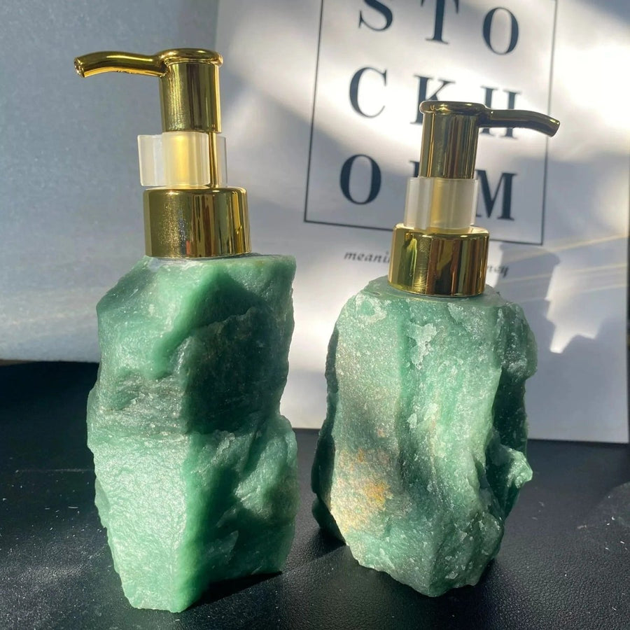 Crystal Soap Dispenser Elegant Bath Accessory-Bedding & Bath > Bathroom Accessories-casanuva-casanuva
