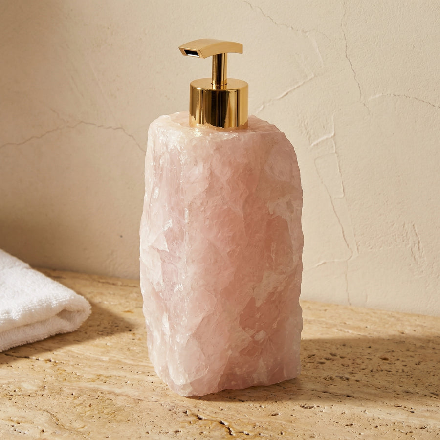 Crystal Soap Dispenser Elegant Bath Accessory-Bedding & Bath > Bathroom Accessories-casanuva-casanuva