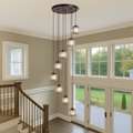 Crystal Stair Chandelier-Lighting > Chandeliers & Pendant Lights-casanuva-casanuva