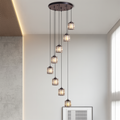 Crystal Stair Chandelier-Lighting > Chandeliers & Pendant Lights-casanuva-casanuva