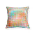 Cushion Contrasting Colors Scandinavian Design Soft Fabric 45x45 cm-Covers & Textiles > Throw Pillows-casanuva-Green-orange-casanuva
