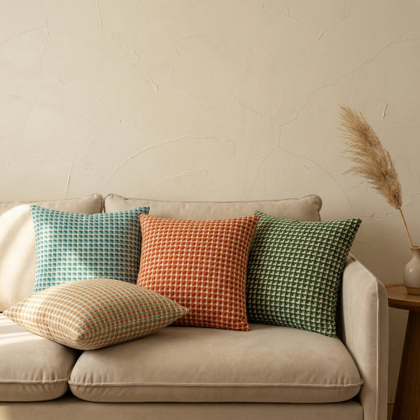 Cushion Contrasting Colors Scandinavian Design Soft Fabric 45x45 cm-Covers & Textiles > Throw Pillows-casanuva-casanuva