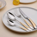 Cutlery Set with Textured Design-Kitchen & Dining > Cutlery-casanuva-casanuva