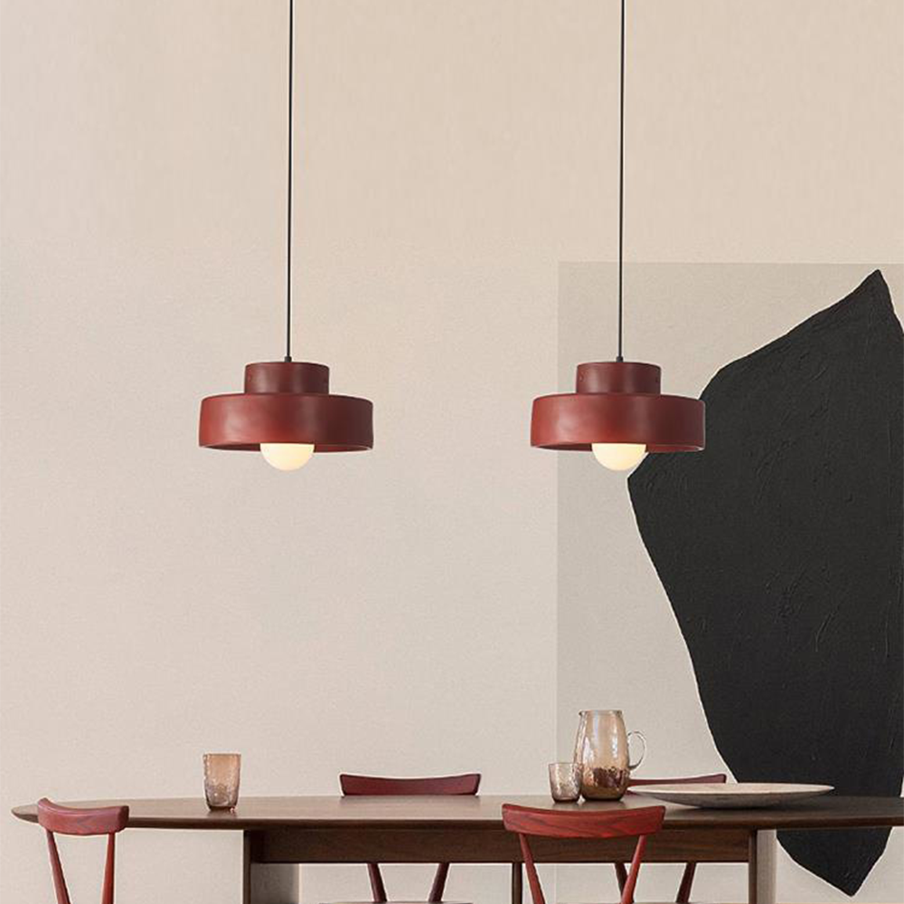 Cylindrical Pendant Light Nordic Geometric Design-Lighting > Pendant Lights-casanuva-casanuva