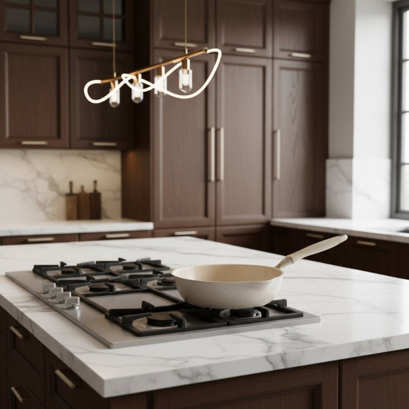 Deep Non-Stick Wok with Maifan Stone Coating and Aluminum Alloy for All Stoves-Kitchen & Dining > Cookware-casanuva-casanuva