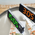 Digital Alarm Clock with Voice Control and Dual Alarm Function-Home Decor > Clocks-casanuva-casanuva