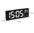 Digital Alarm Clock with Voice Control and Dual Alarm Function-Home Decor > Clocks-casanuva-casanuva