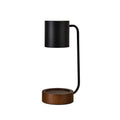 Dimmable Japanese Minimalist Wood Table Lamp with Melting Wax Design-Lighting > Table Lamps-casanuva-casanuva