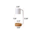 Dimmable Japanese Minimalist Wood Table Lamp with Melting Wax Design-Lighting > Table Lamps-casanuva-casanuva