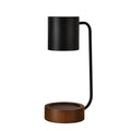 Dimmable Japanese Minimalist Wood Table Lamp with Melting Wax Design-Lighting > Table Lamps-casanuva-casanuva